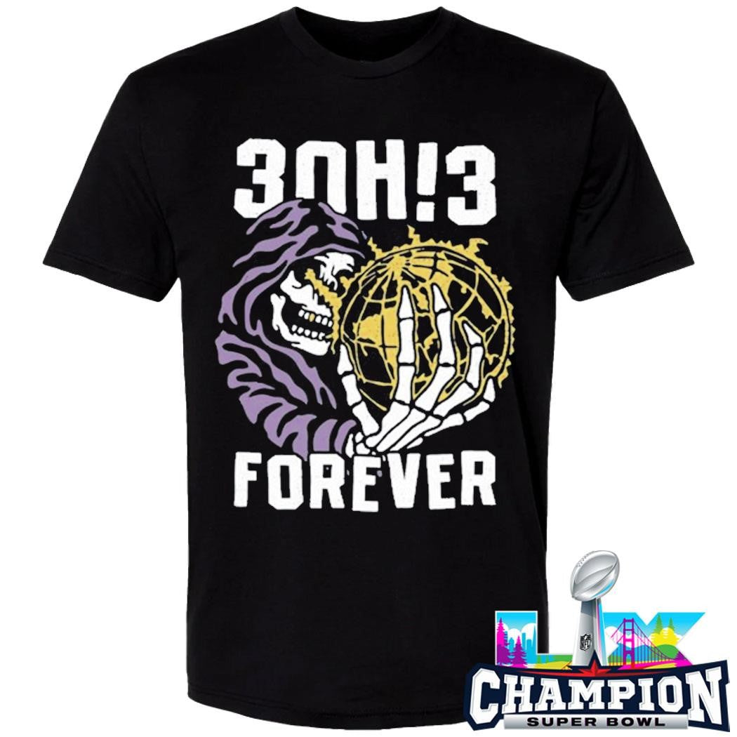 Skeleton 3oh3 3oh!3 Forever Shirt
