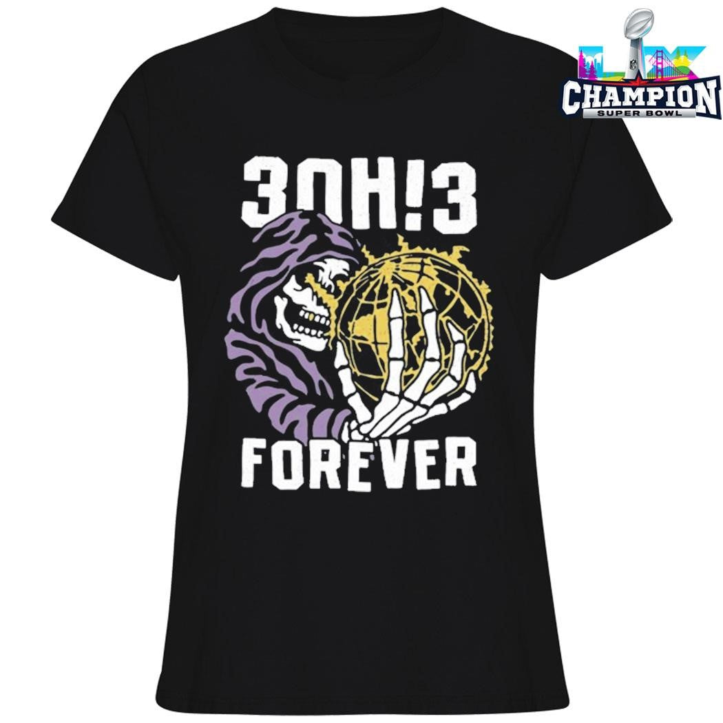Skeleton 3oh3 3oh!3 Forever Shirt