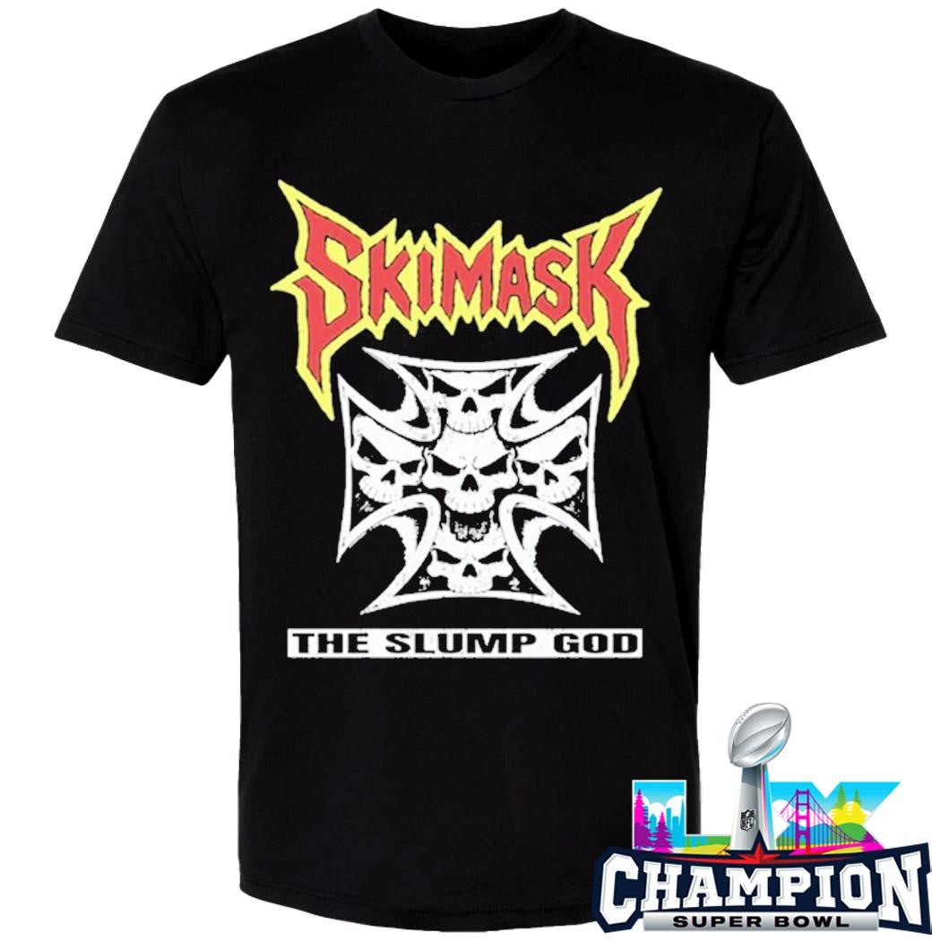 Ski Mask Skull The Slump God Shirt