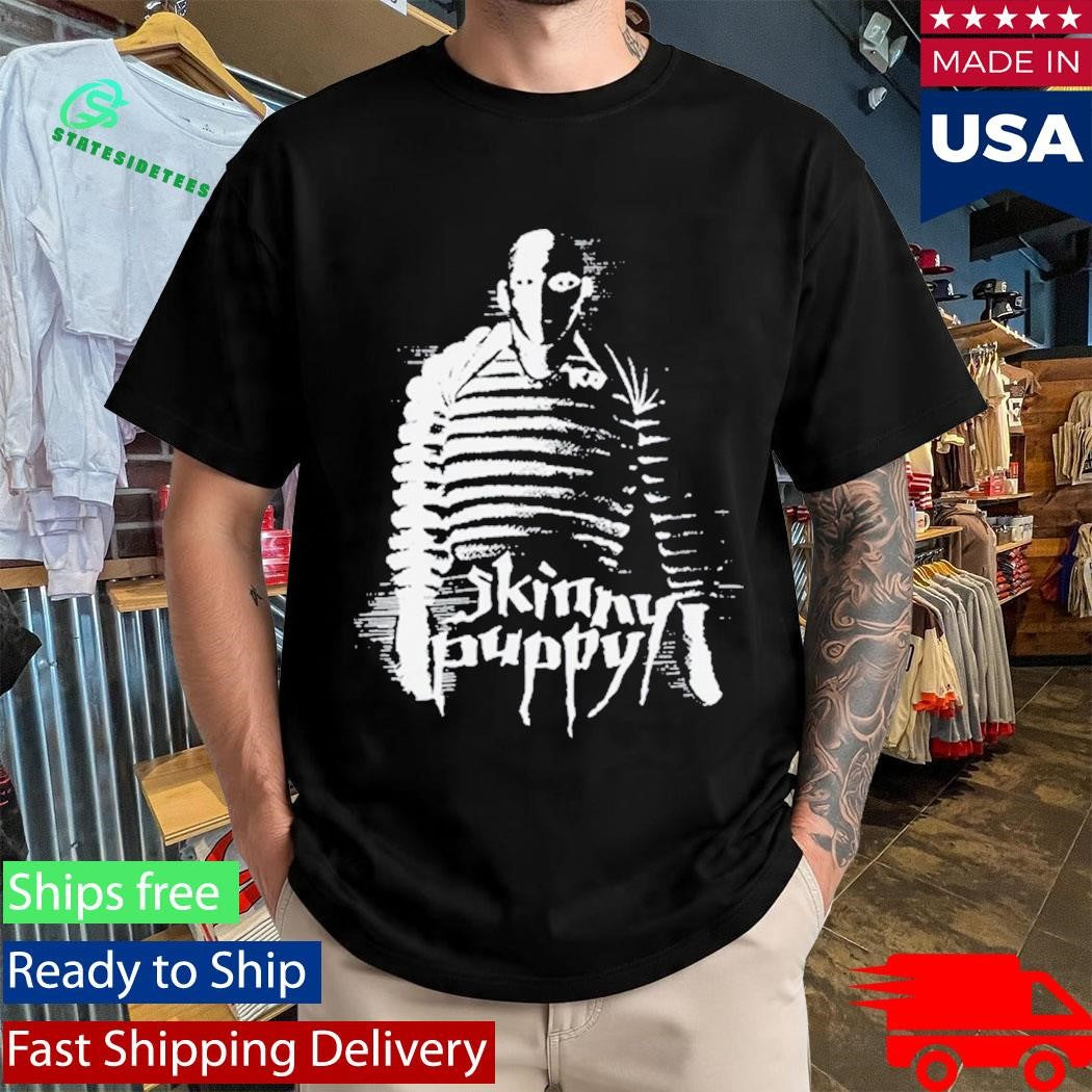 Skinny Puppy Stripes Shirt