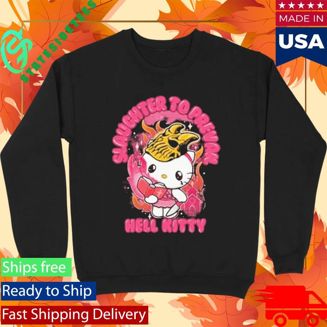 Slaughter To Prevail Hell Kitty Kids Shirt