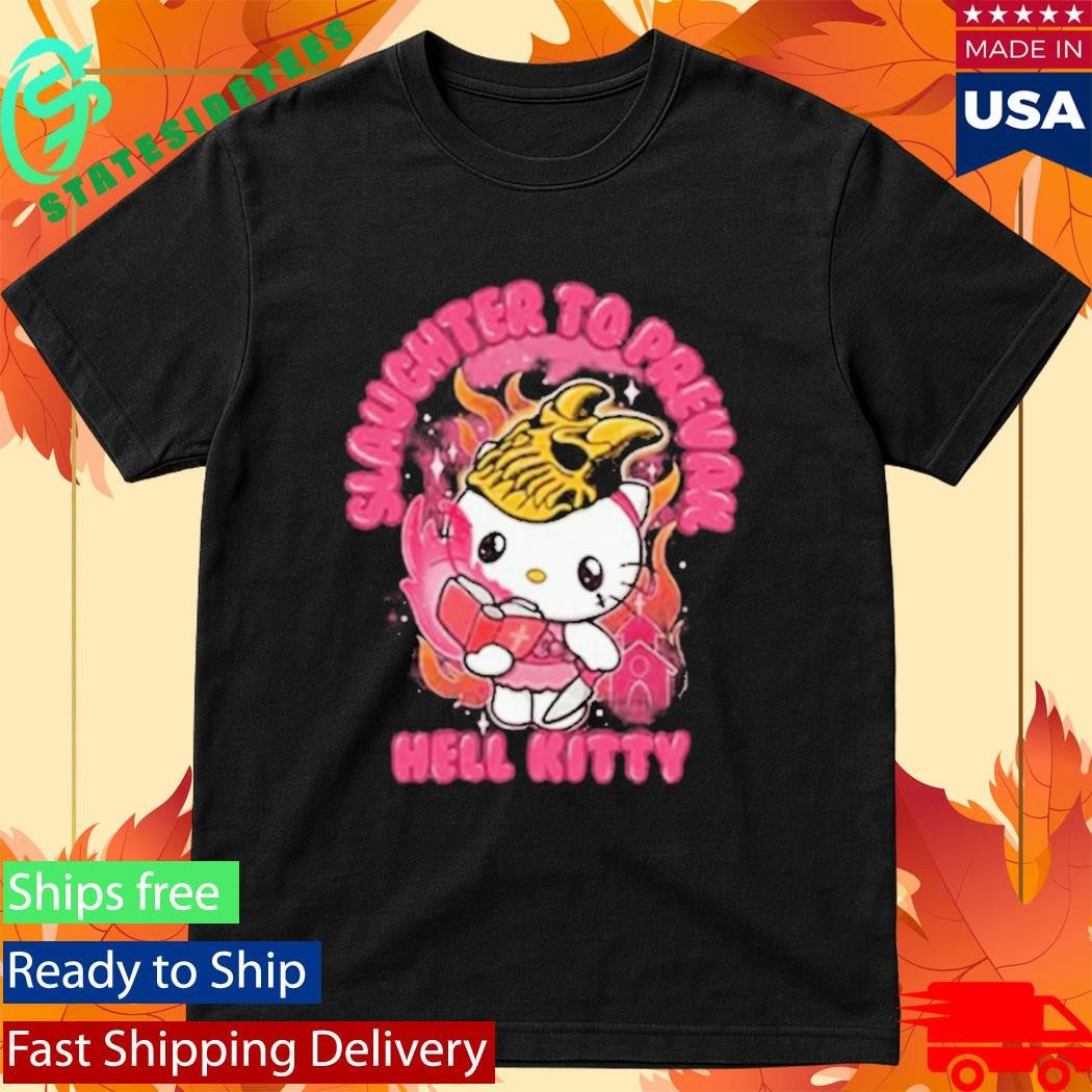 Slaughter To Prevail Hell Kitty Kids Shirt