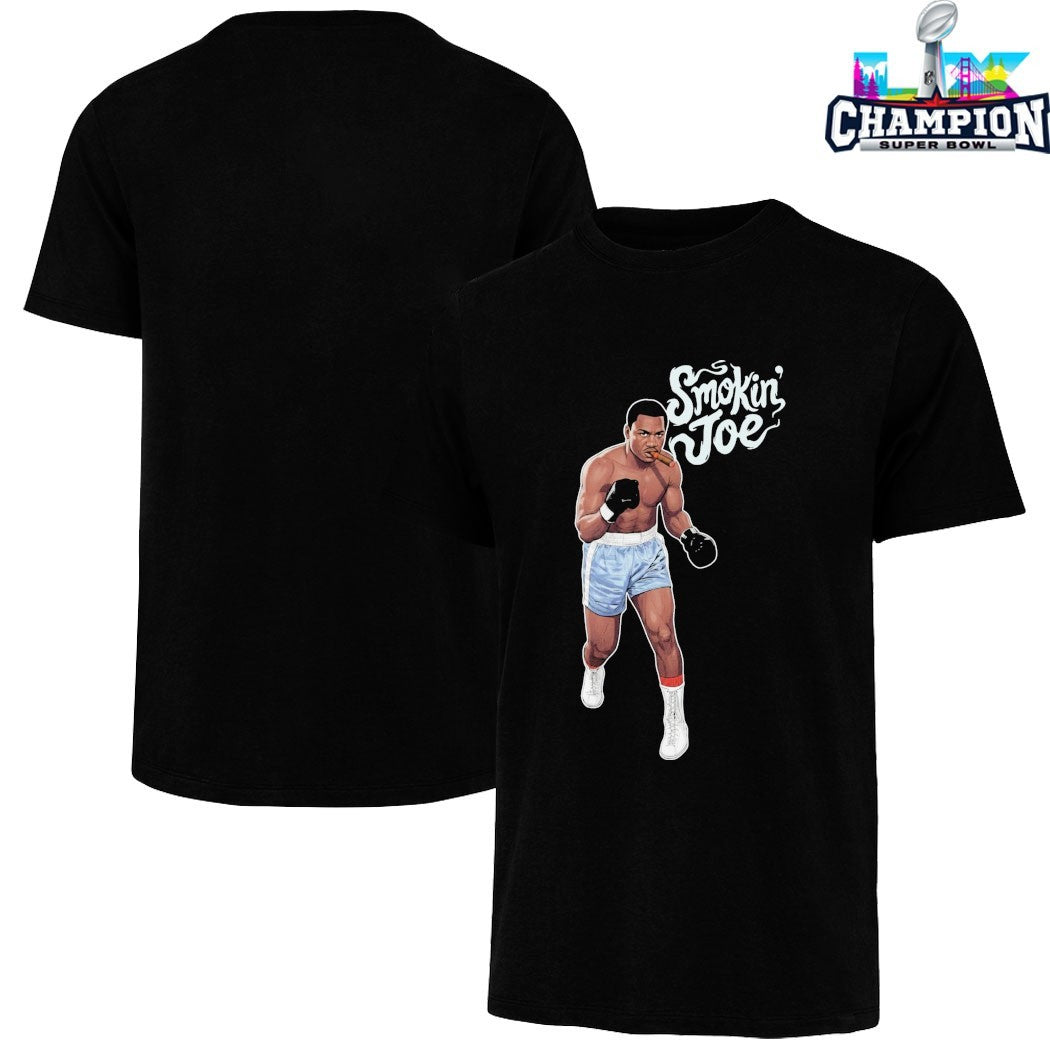 Smokin’ Joe Frazier Cigarette Boxing T-shirts