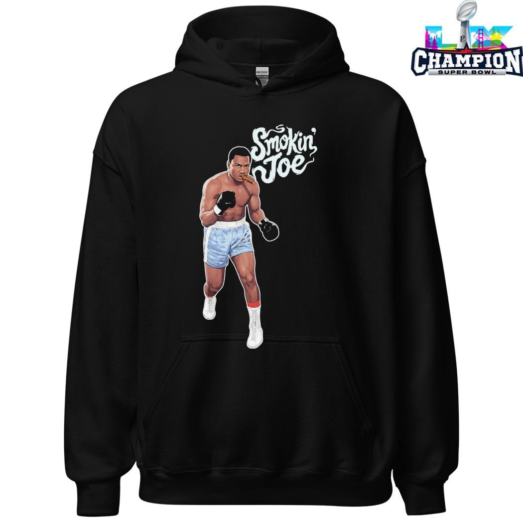 Smokin’ Joe Frazier Cigarette Boxing T-shirts