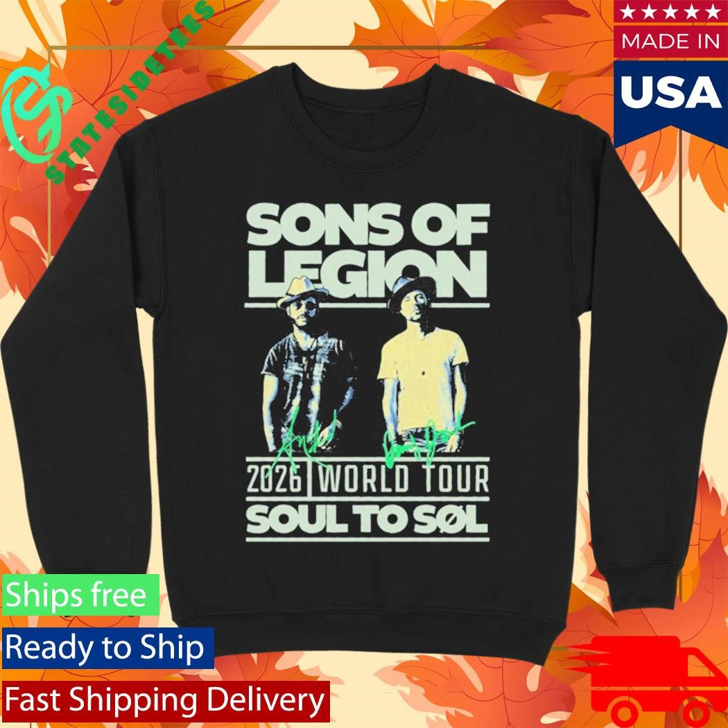 Sons of Legion Soul to SØL Tour Shirt