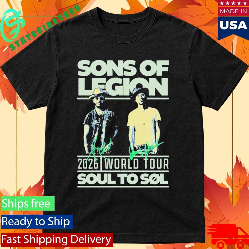 Sons of Legion Soul to SØL Tour Shirt