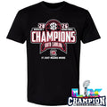 South Carolina Gamecocks 2026 Sec Women’s Basketball Regular Season Champions Locker Room Shirt