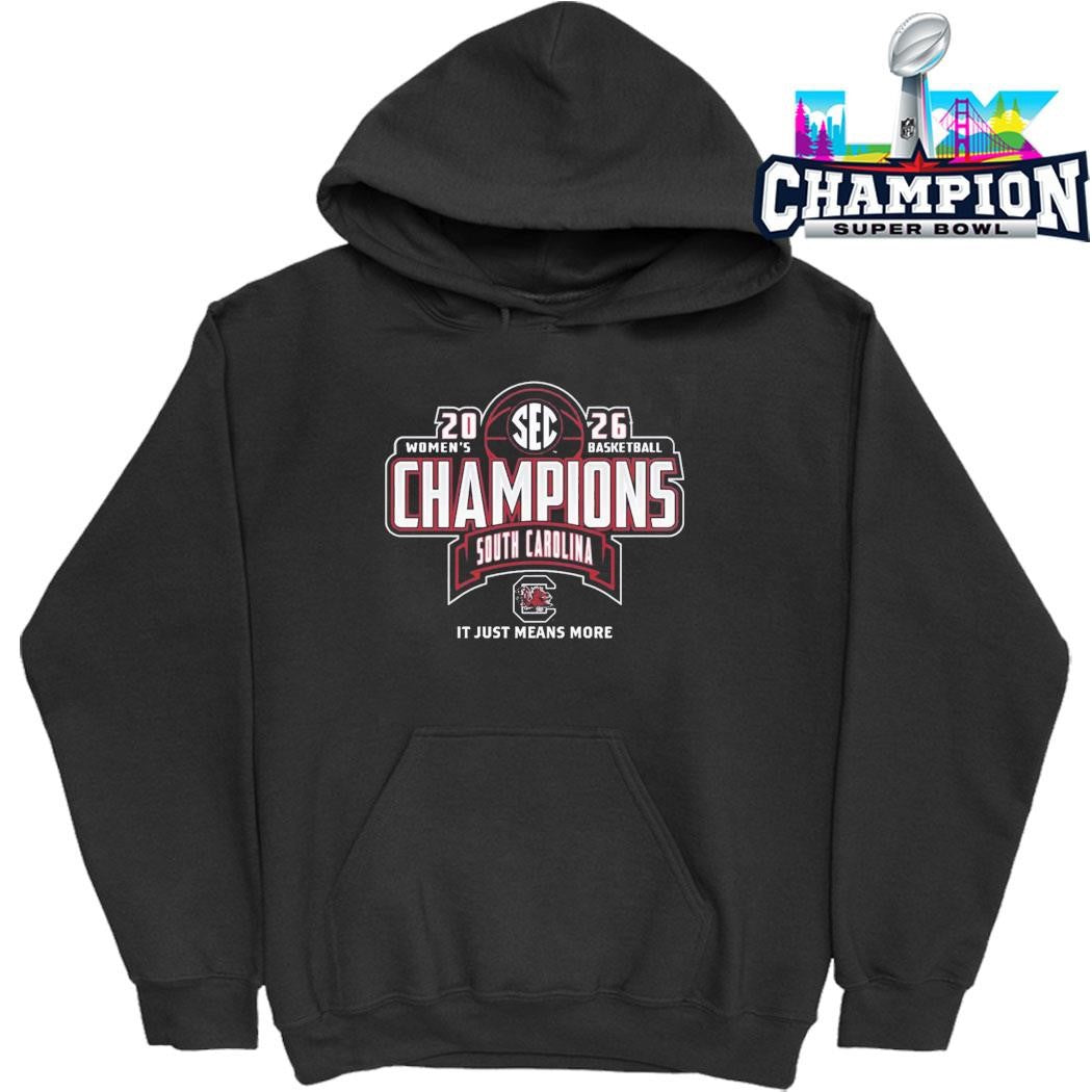 South Carolina Gamecocks Women’s Basketball 2026 Sec Regular Season Champions Shirt