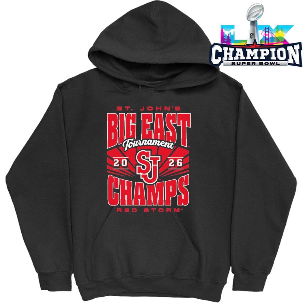 St John’s Big East Tournament Champs Red Storm Shirt