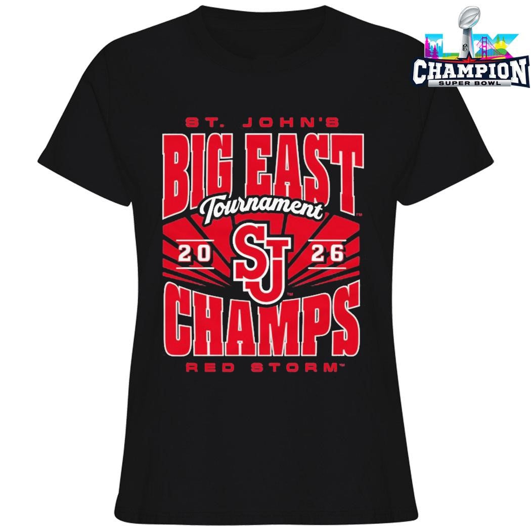 St John’s Big East Tournament Champs Red Storm Shirt