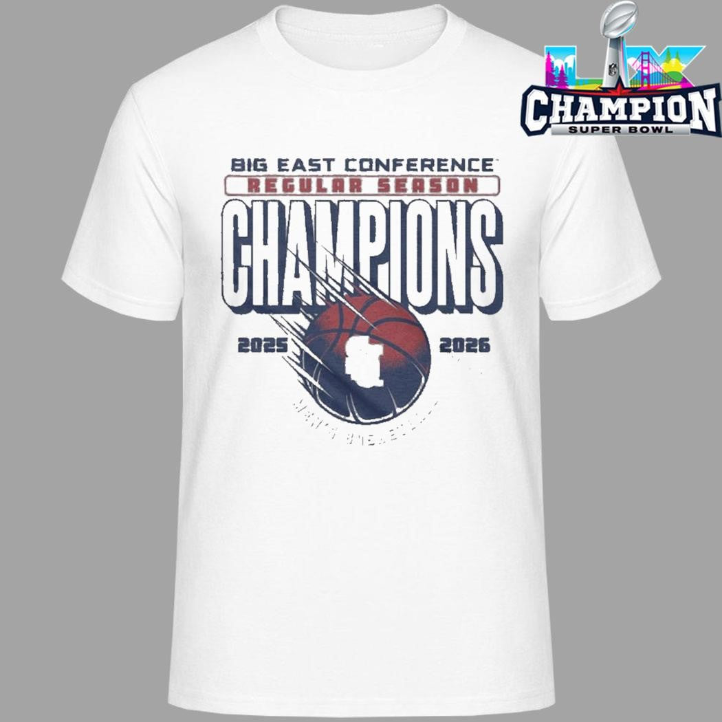 St John’s Red Storm Men’s Basketball 2026 Big East Regular Season Champions Locker Room Shirt