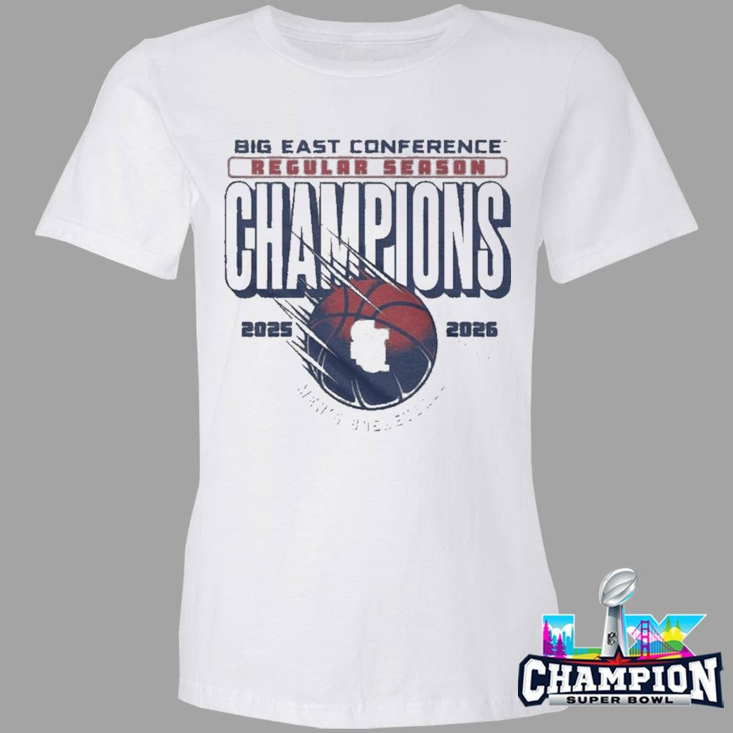 St John’s Red Storm Men’s Basketball 2026 Big East Regular Season Champions Locker Room Shirt