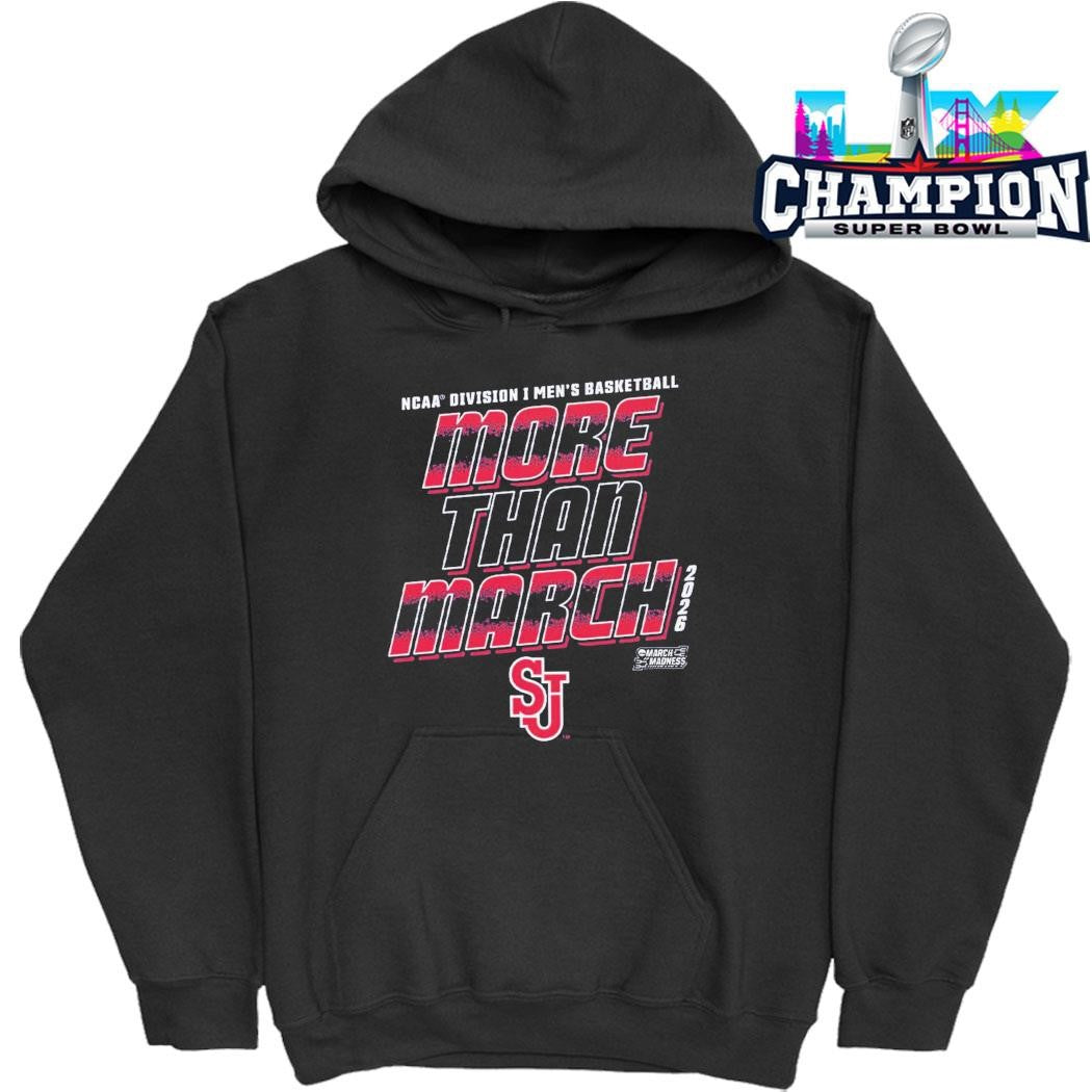 St John’s Red Storm Men’s Basketball Ncaa Division I March Madness 2026 More Than March Shirt