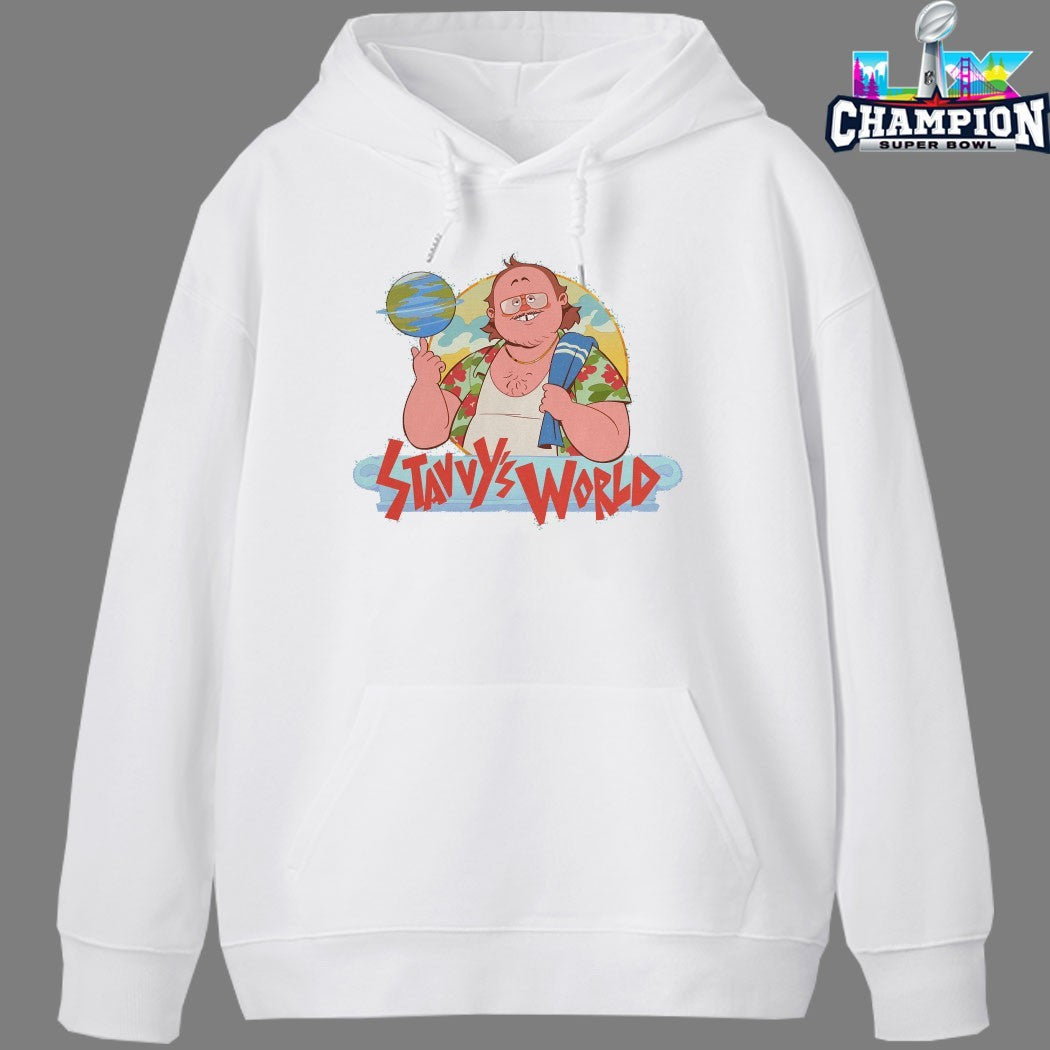 Stavvy Halkias Stavvy’s World T-shirts