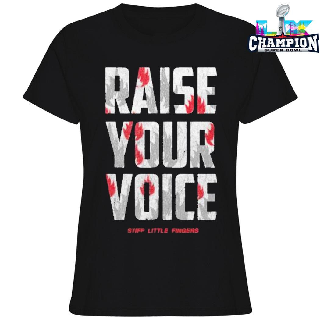 Stiff Little Fingers Your Voice Shirt