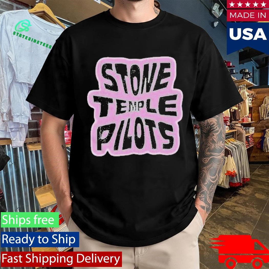 Stone Temple Pilots Warp Logo Shirt