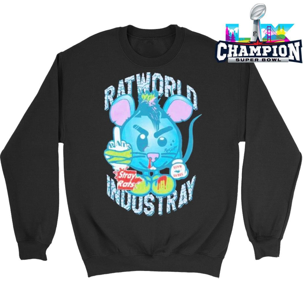 Stray Rats The Ratgirl Rat World Industry Shirt