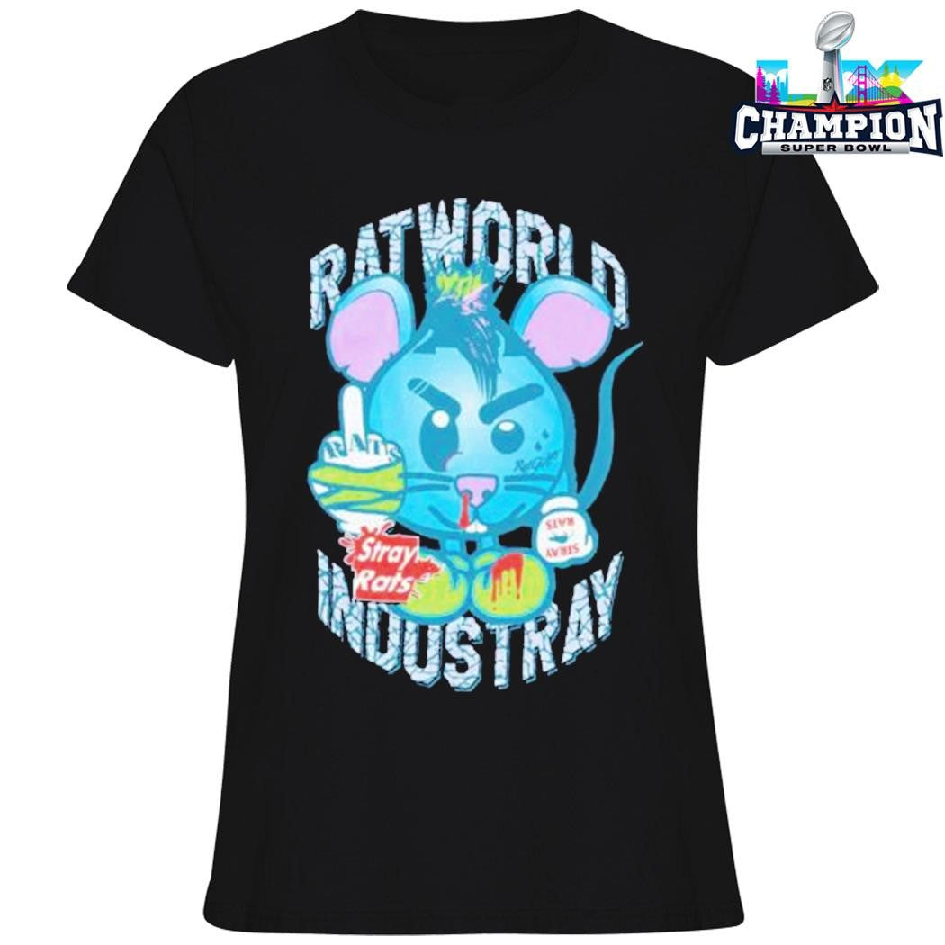 Stray Rats The Ratgirl Rat World Industry Shirt