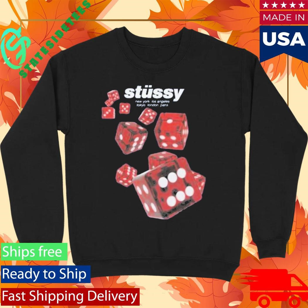 Stussy New York Los Angeles Tokyo London Paris Rollers Shirt