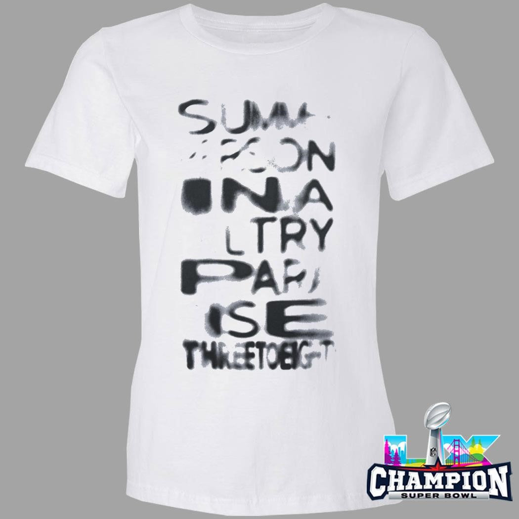 Summer Person In A Sultry Para Nse Threetogeight Shirt