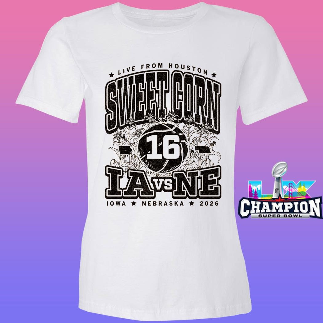 Sweet Corn 16 Iowa Vs Nebraska Live From Houston Shirt