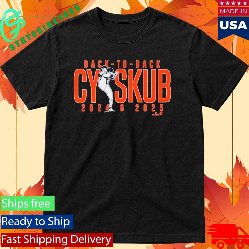 Tarik Skubal Cy Skub Back-to-Back 2024-2025 Shirt