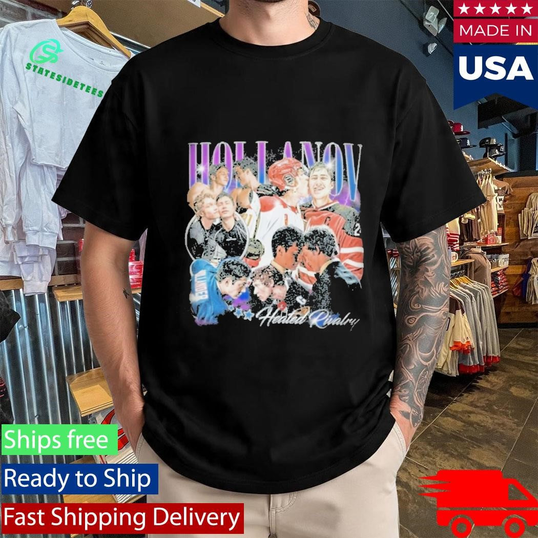 Team Hollanov Heated Vintage Hudson Williams Connor Storrie Shirt