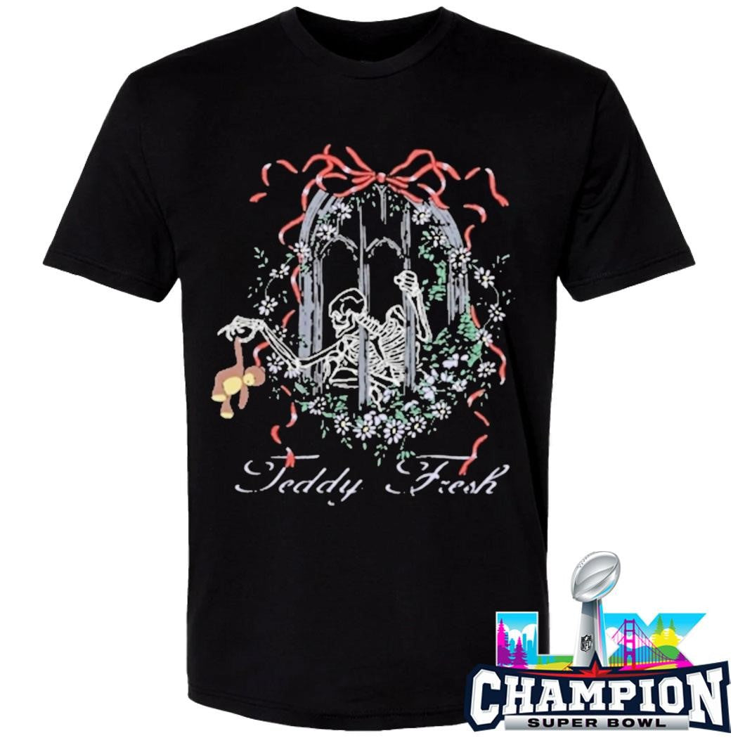 Teddy Fresh Skeleton Gothic Window Shirt