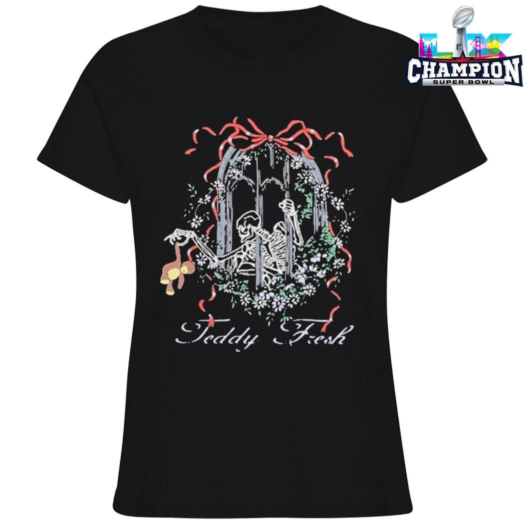 Teddy Fresh Skeleton Gothic Window Shirt