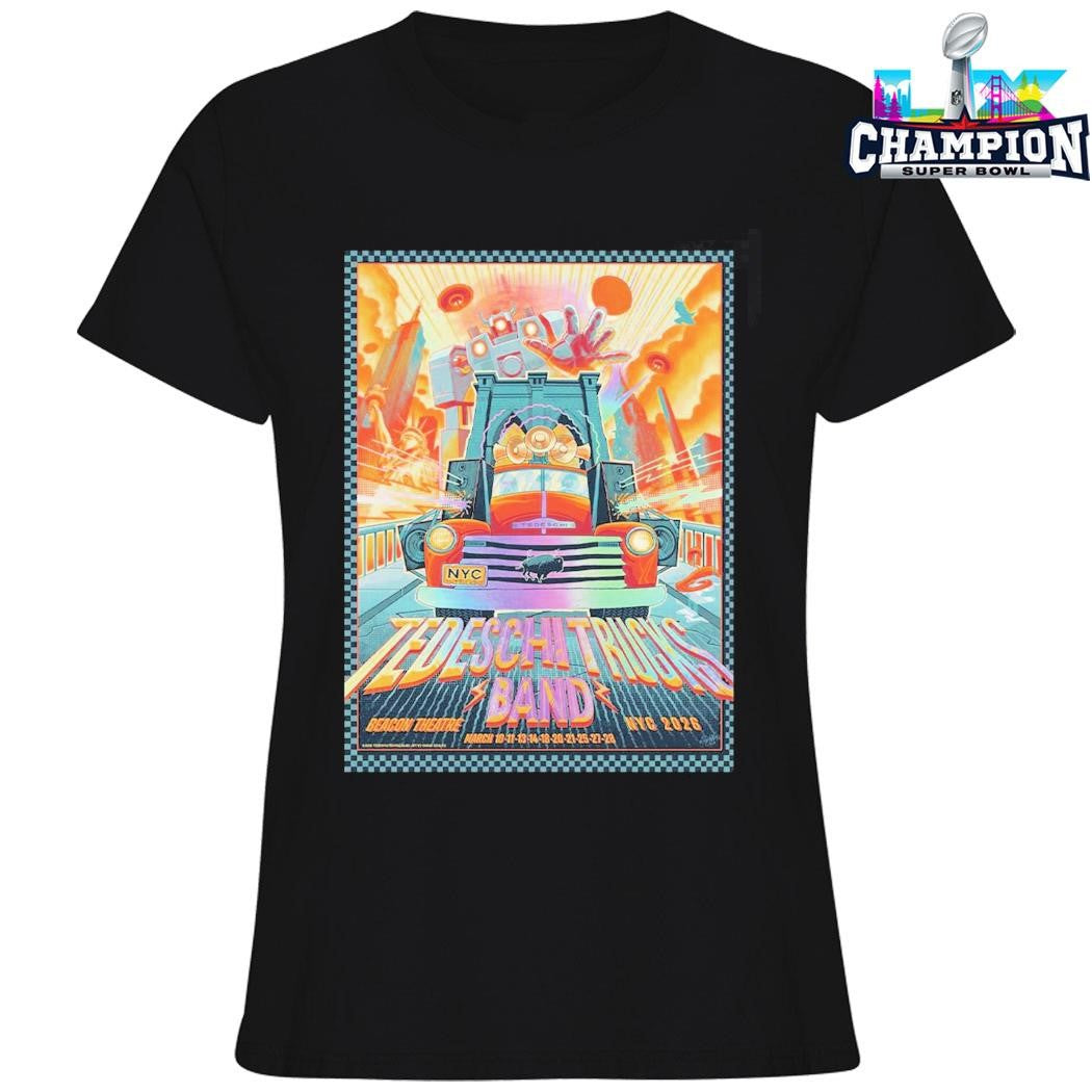 Tedeschi Trucks Band New York 2026 Tour At Beacon Theatre On March 2026 Shirt