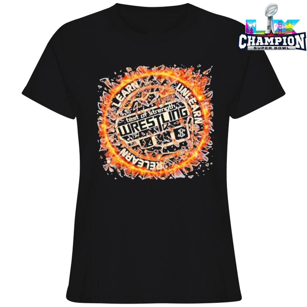 Test Of Strength Broken Glass Fire Shirt