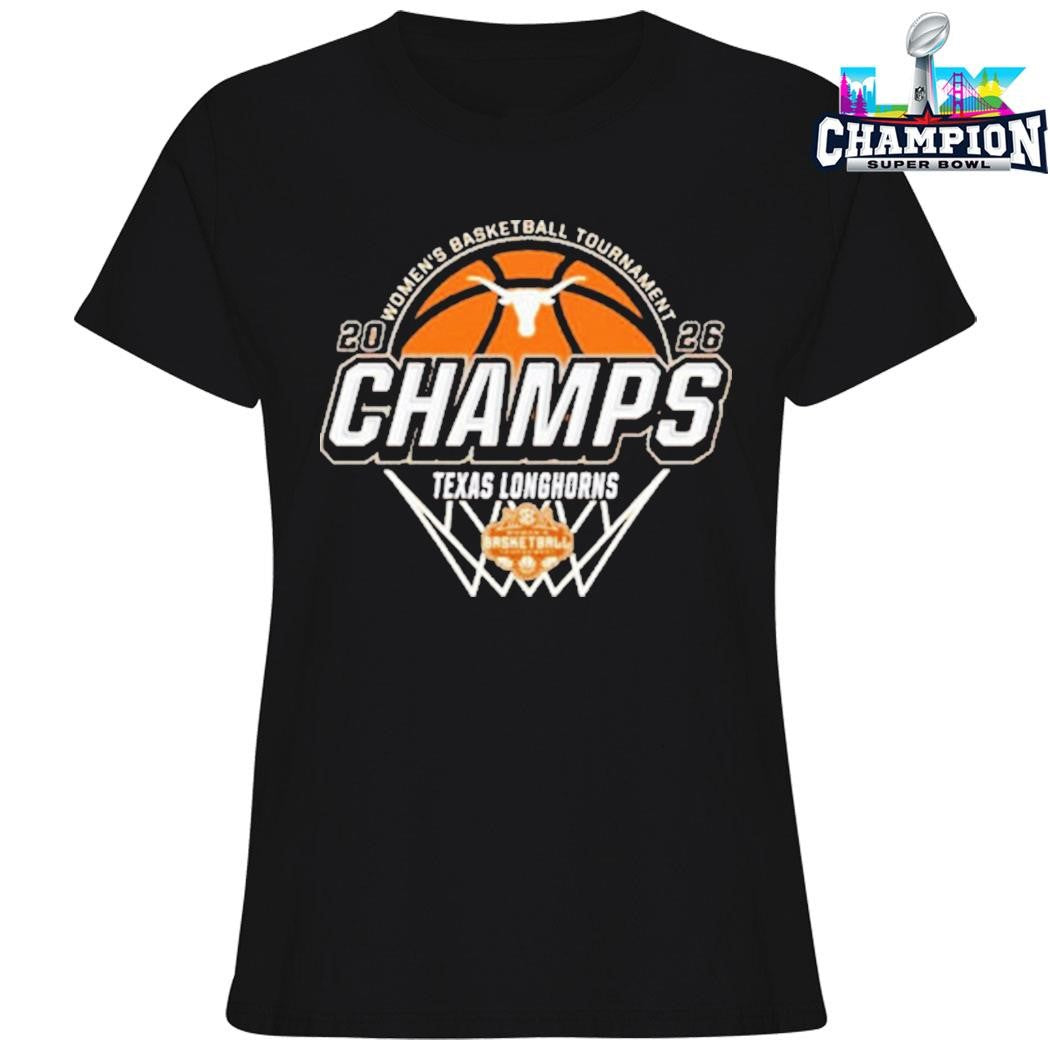 Texas Longhorns 2025 Sec Women’s Basketball Regular Season Champions Shirt