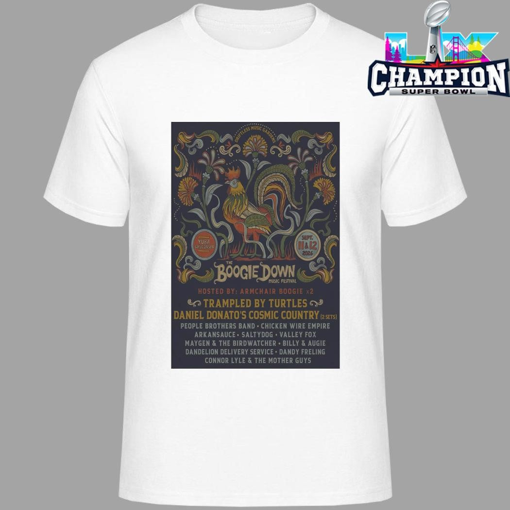 The Boogie Down Sept 11-12 2026 Yuba Wisconsin Shirt
