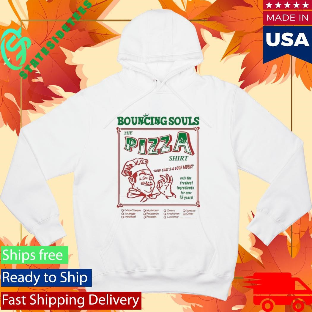 The Bouncing Souls Pizza Shirt