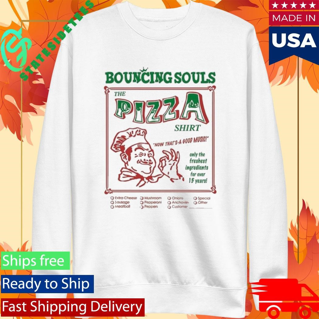 The Bouncing Souls Pizza Shirt