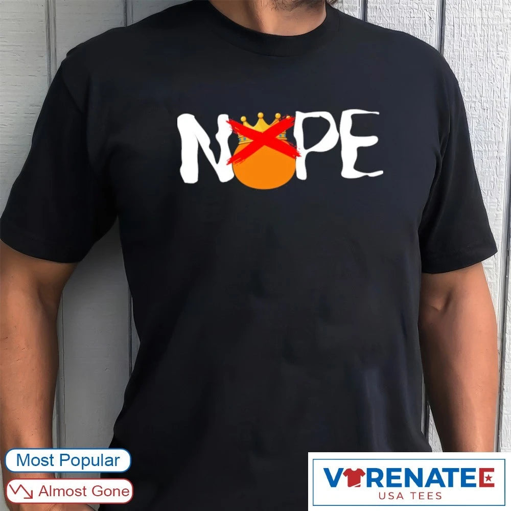 The Christian Left Nope No Kings shirt