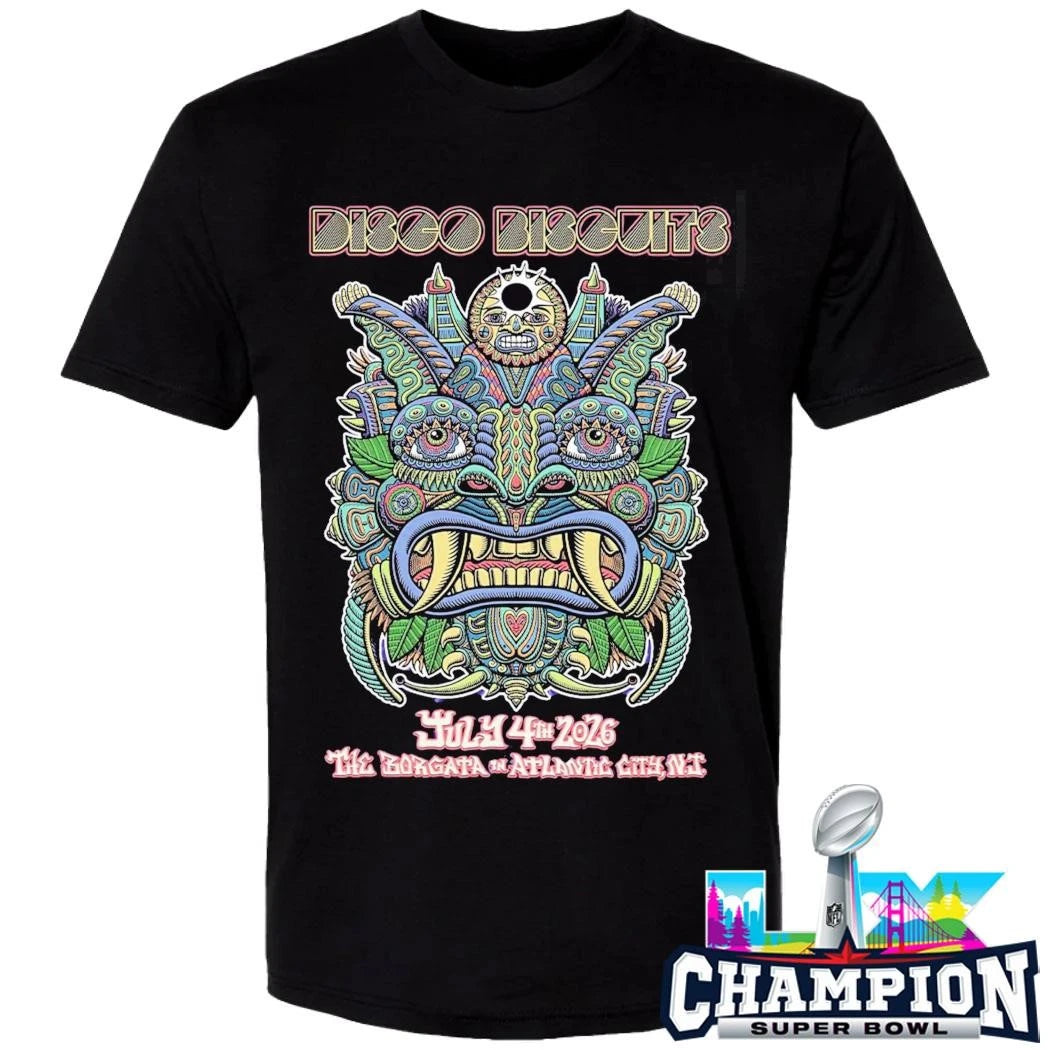The Disco Biscuits Atlantic City New Jersey 2026 Venue At The Borgata On July 4 2026 Shirt