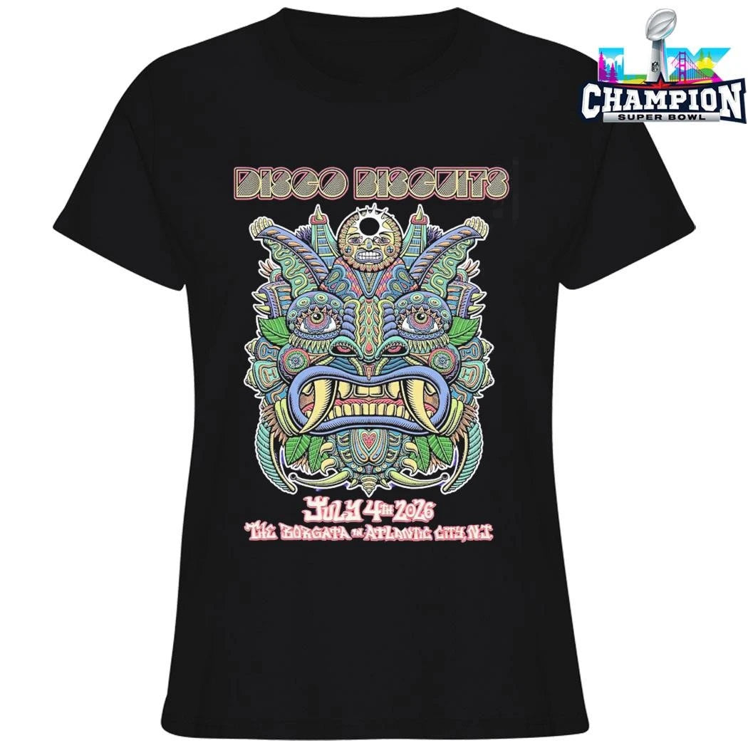The Disco Biscuits Atlantic City New Jersey 2026 Venue At The Borgata On July 4 2026 Shirt