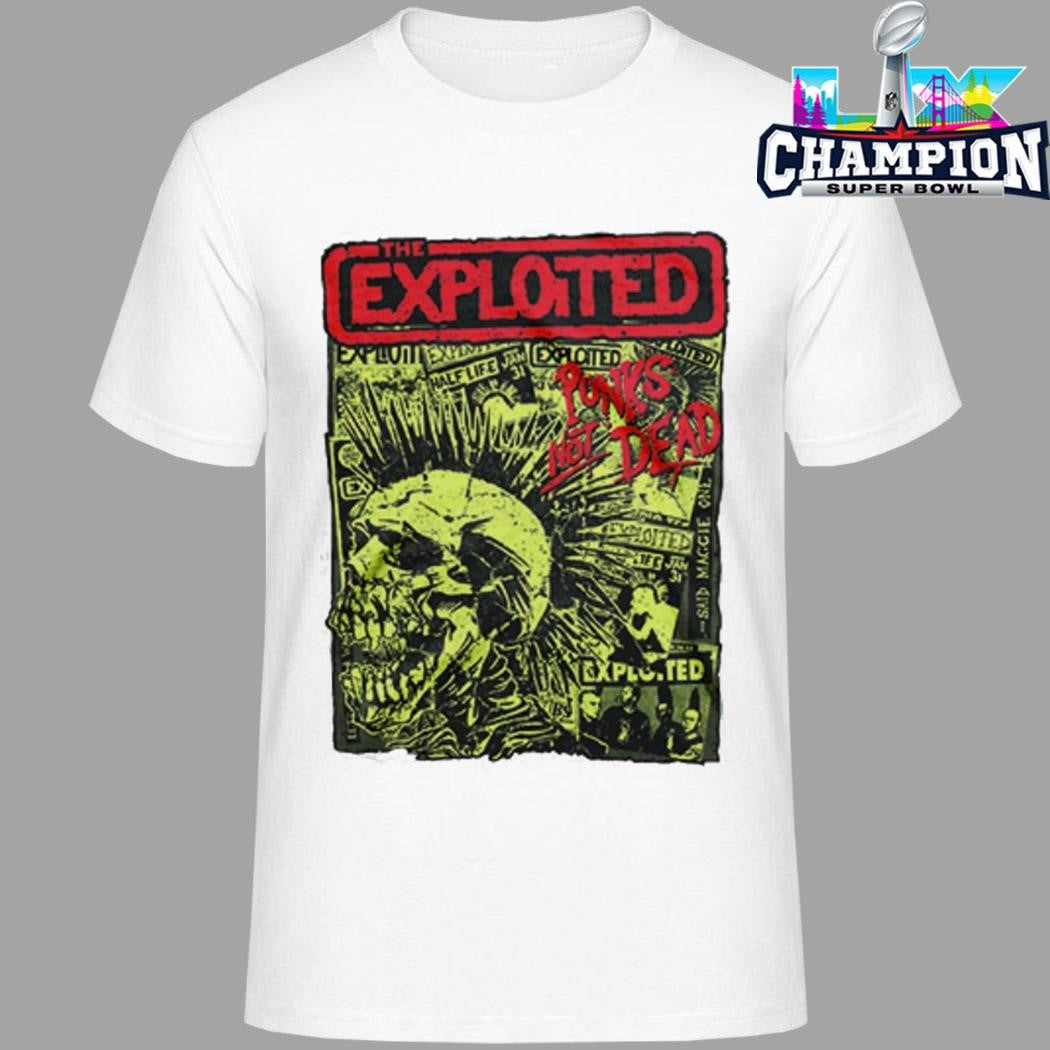 The Exploited Punks Not Dead Shirt