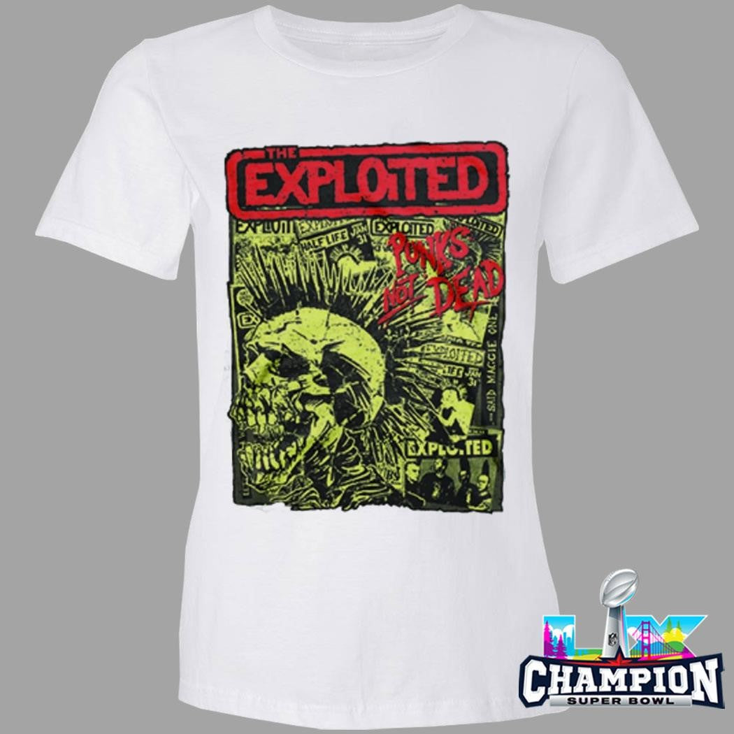 The Exploited Punks Not Dead Shirt