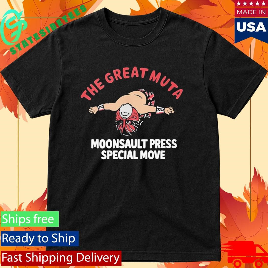 The Great Muta Moonsault Press Special Move Shirt