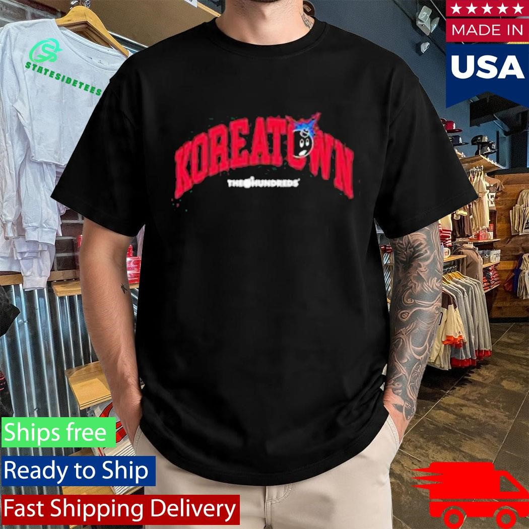 The Hundreds X Koreatown Arch Logo shirt