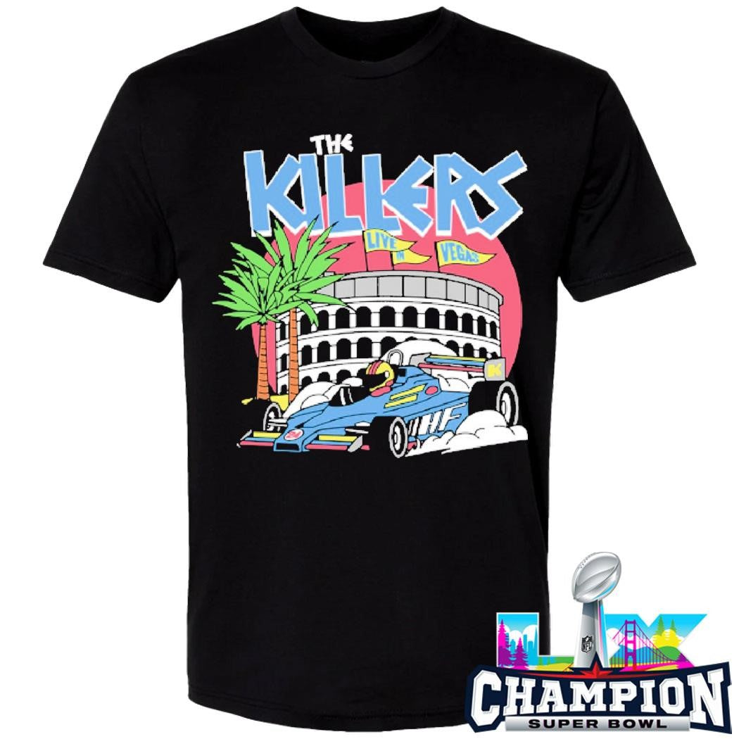 The Killers Hot Fuss Race Car Shirt