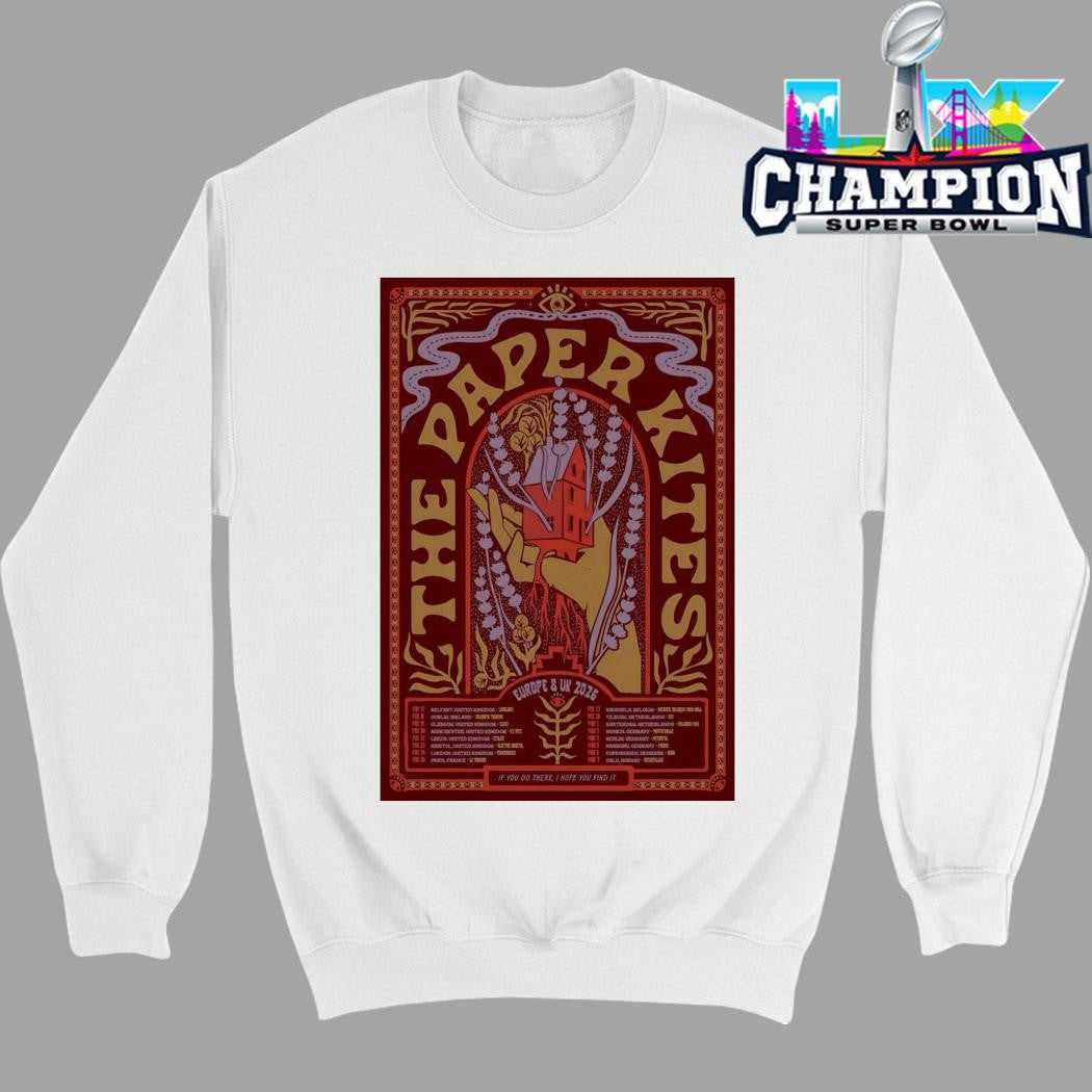 The Paper Kites Europe And Uk Tour 2026 Shirt