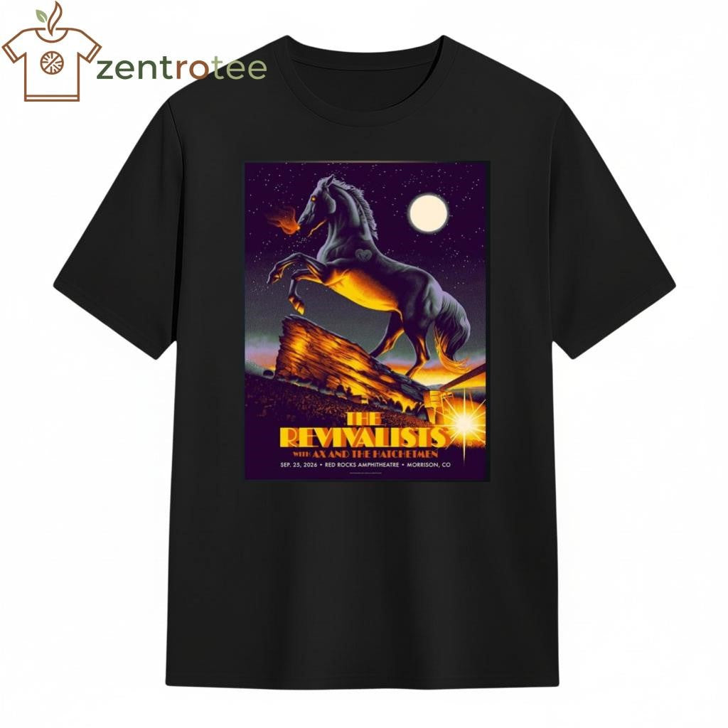 The Revivalists With Ax And The Hatchetmen Morrison Colorado 2026 Gig Poster shirt