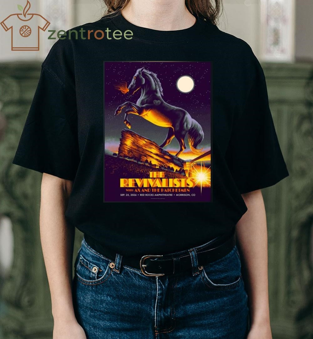 The Revivalists With Ax And The Hatchetmen Morrison Colorado 2026 Gig Poster shirt
