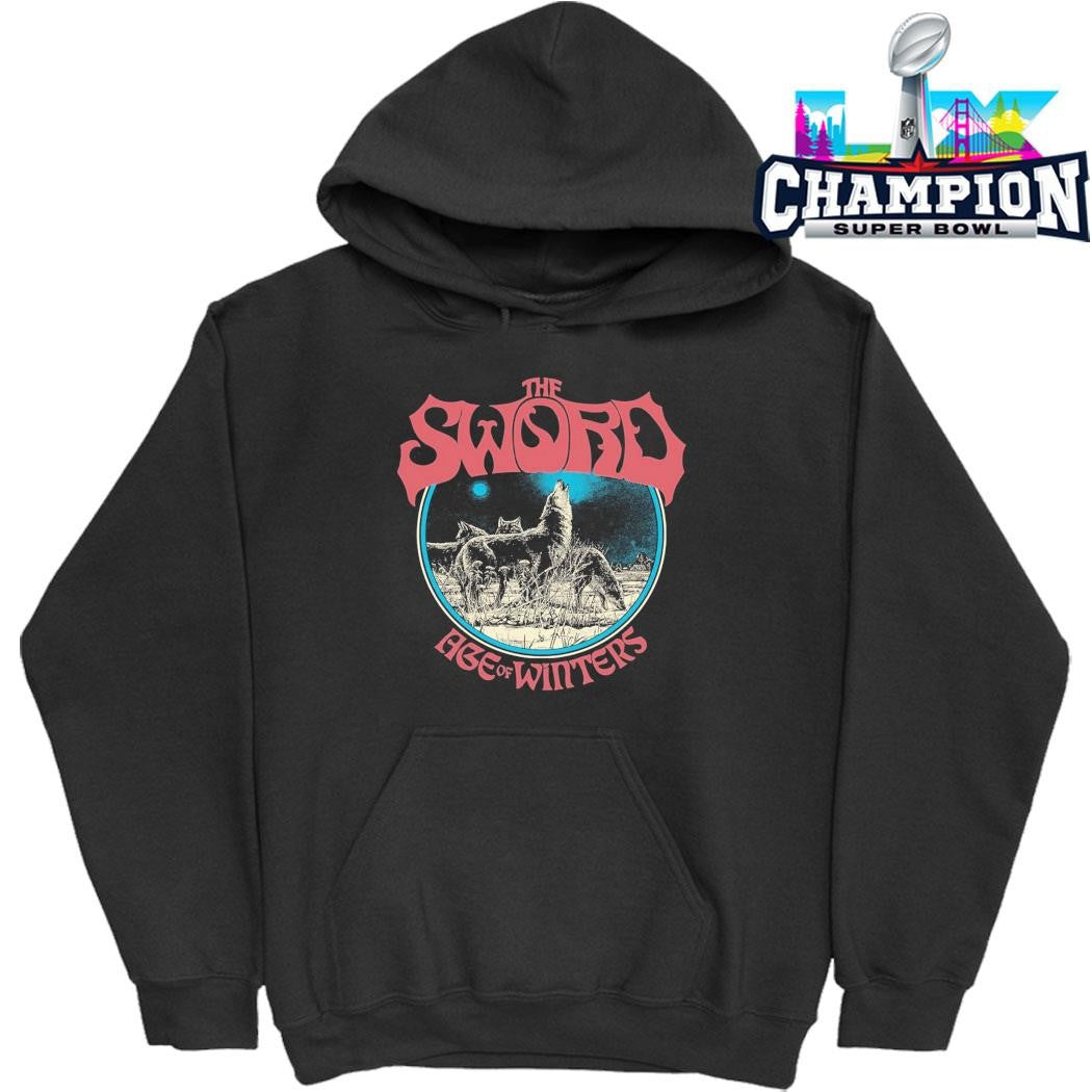 The Sword 8 Wolves Raglan Age Of Winters Shirt