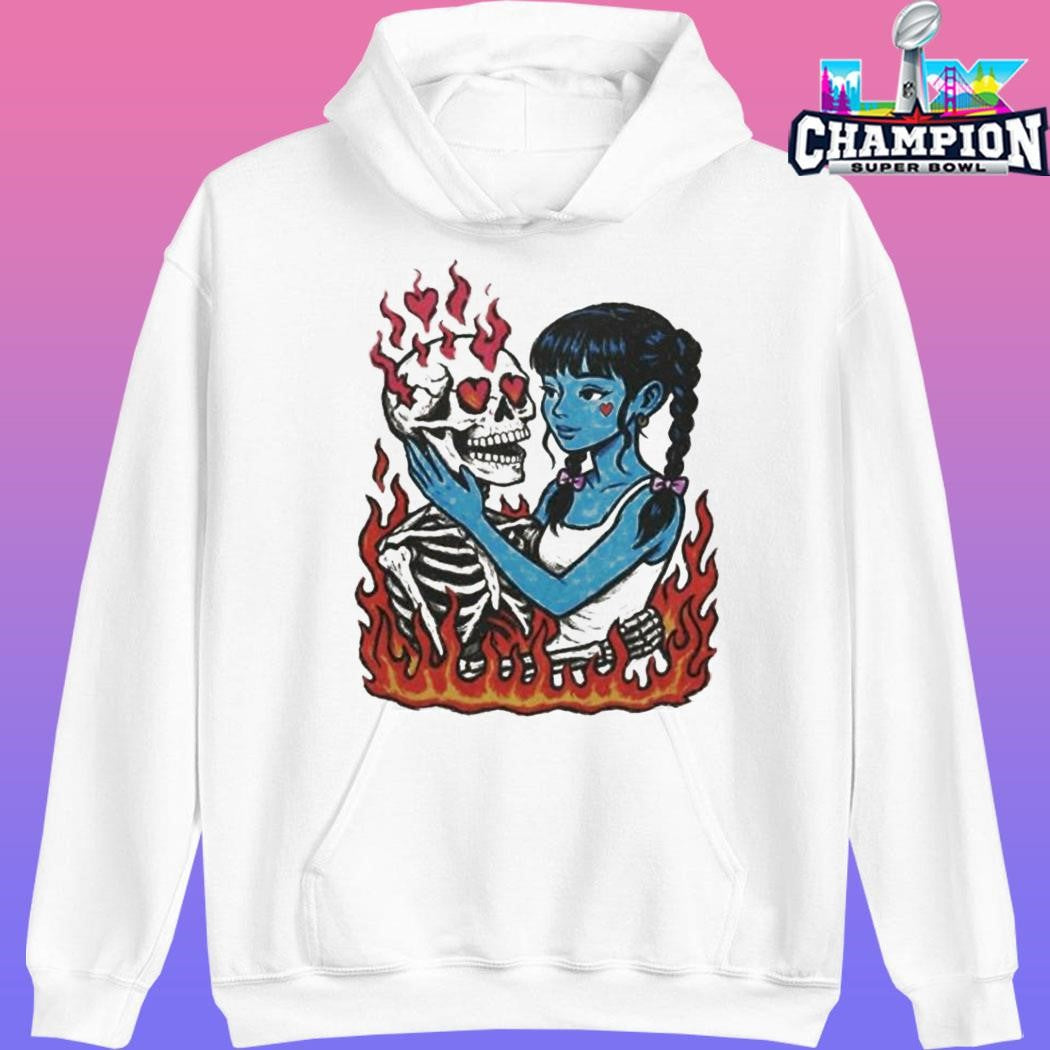 Third Eye Kingdom Lover In Flames Shirt
