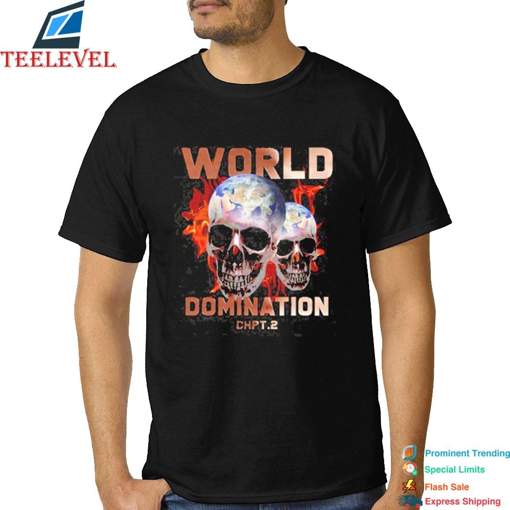 Three 6 Mafia World Domination CHPT 2 T-shirts