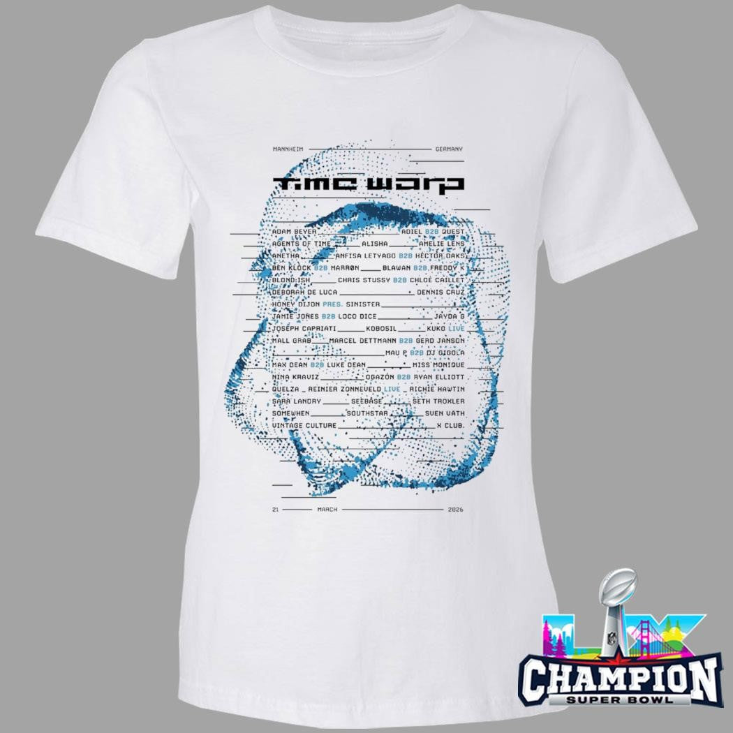 Time Warp Time Warp Lineup Mannheim 2026 Shirt